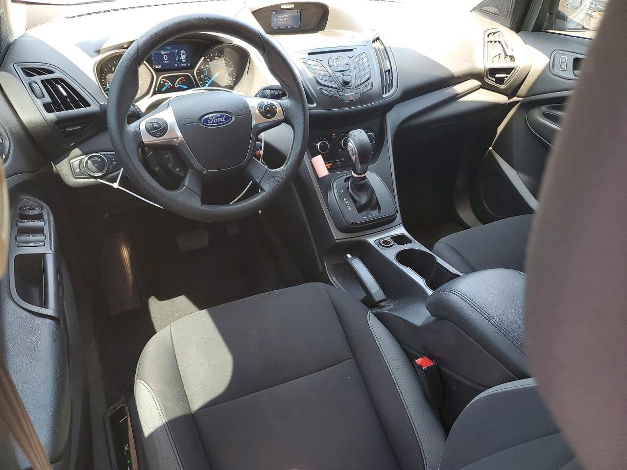 2015 Ford Escape S Black vin: 1FMCU0F73FUB16974