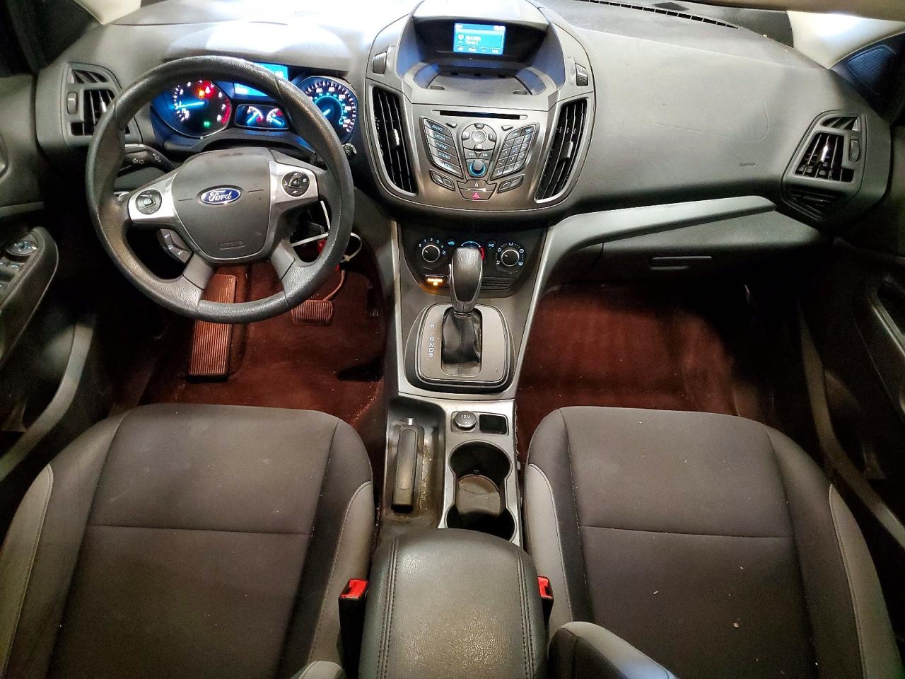 2015 Ford Escape S Red vin: 1FMCU0F73FUB27845