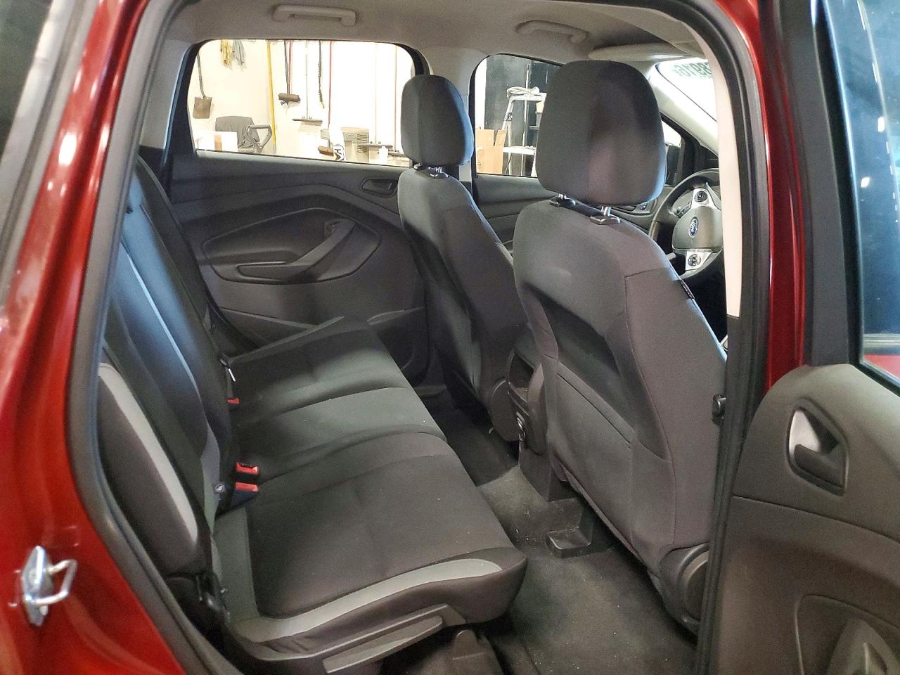 2015 Ford Escape S Red vin: 1FMCU0F73FUB27845