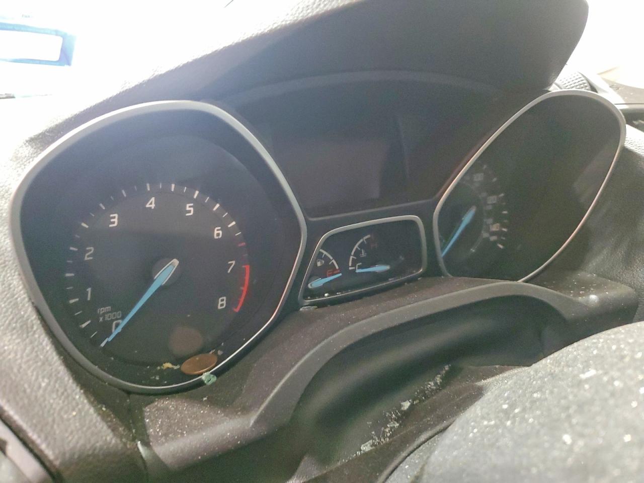 2015 Ford Escape S White vin: 1FMCU0F73FUB35492
