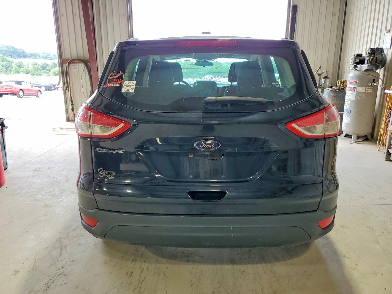 2016 Ford Escape S Black vin: 1FMCU0F73GUC36355