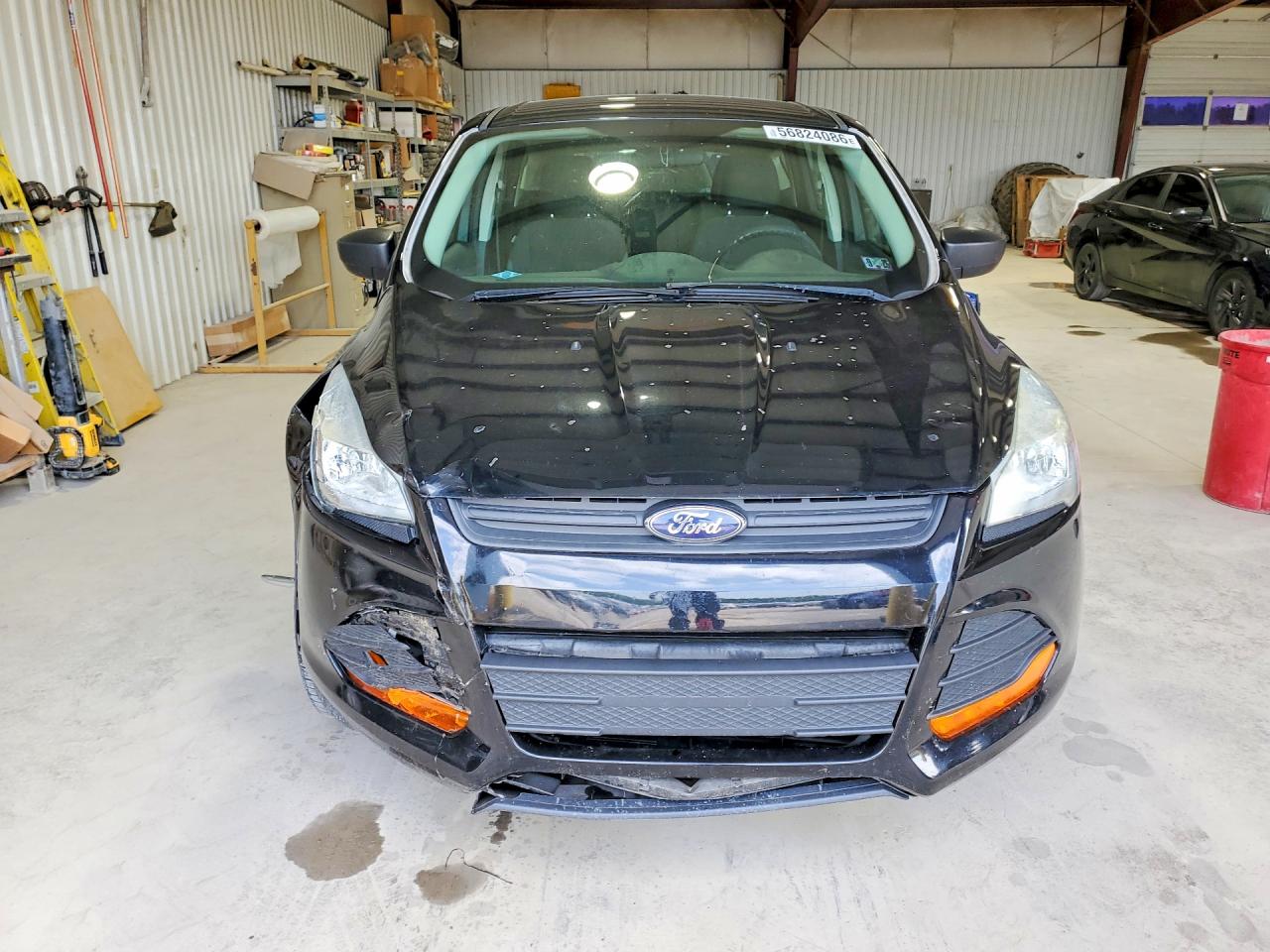 2016 Ford Escape S Black vin: 1FMCU0F73GUC36355