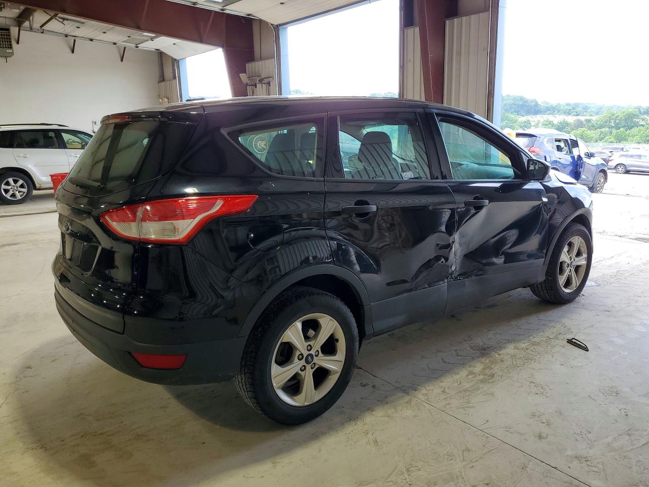 2016 Ford Escape S Black vin: 1FMCU0F73GUC36355
