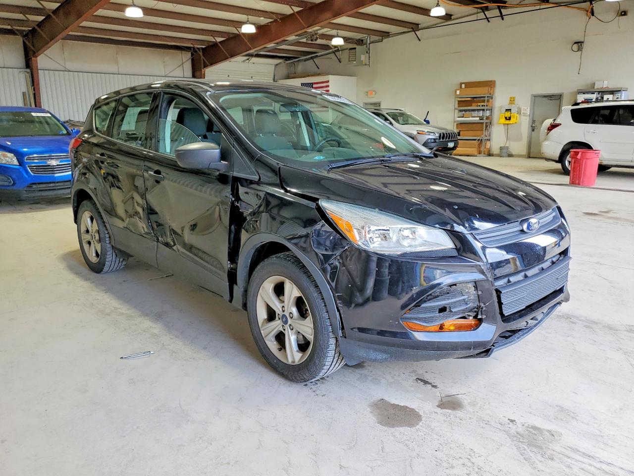 2016 Ford Escape S Black vin: 1FMCU0F73GUC36355