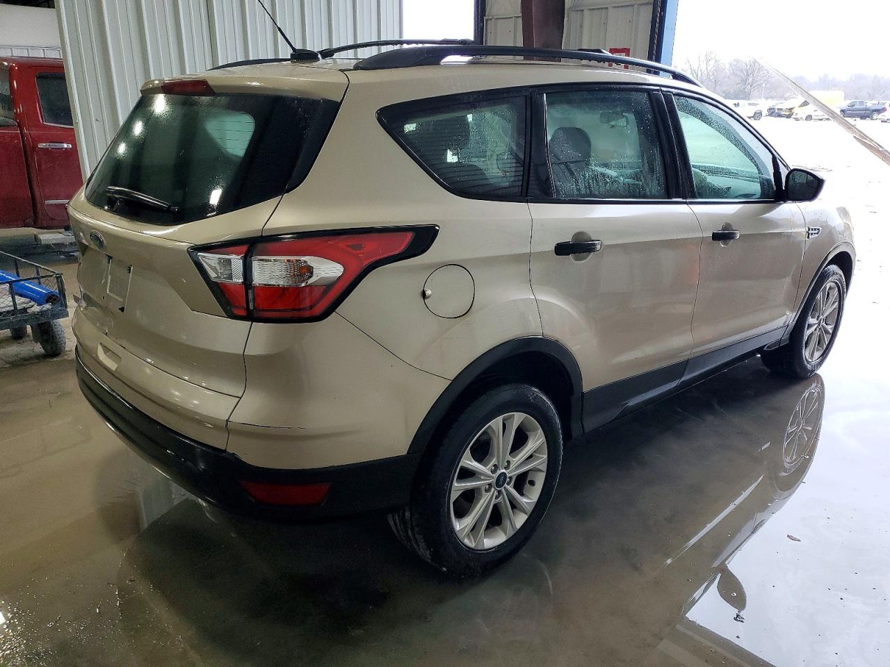 2018 Ford Escape S Gold vin: 1FMCU0F73JUB04719
