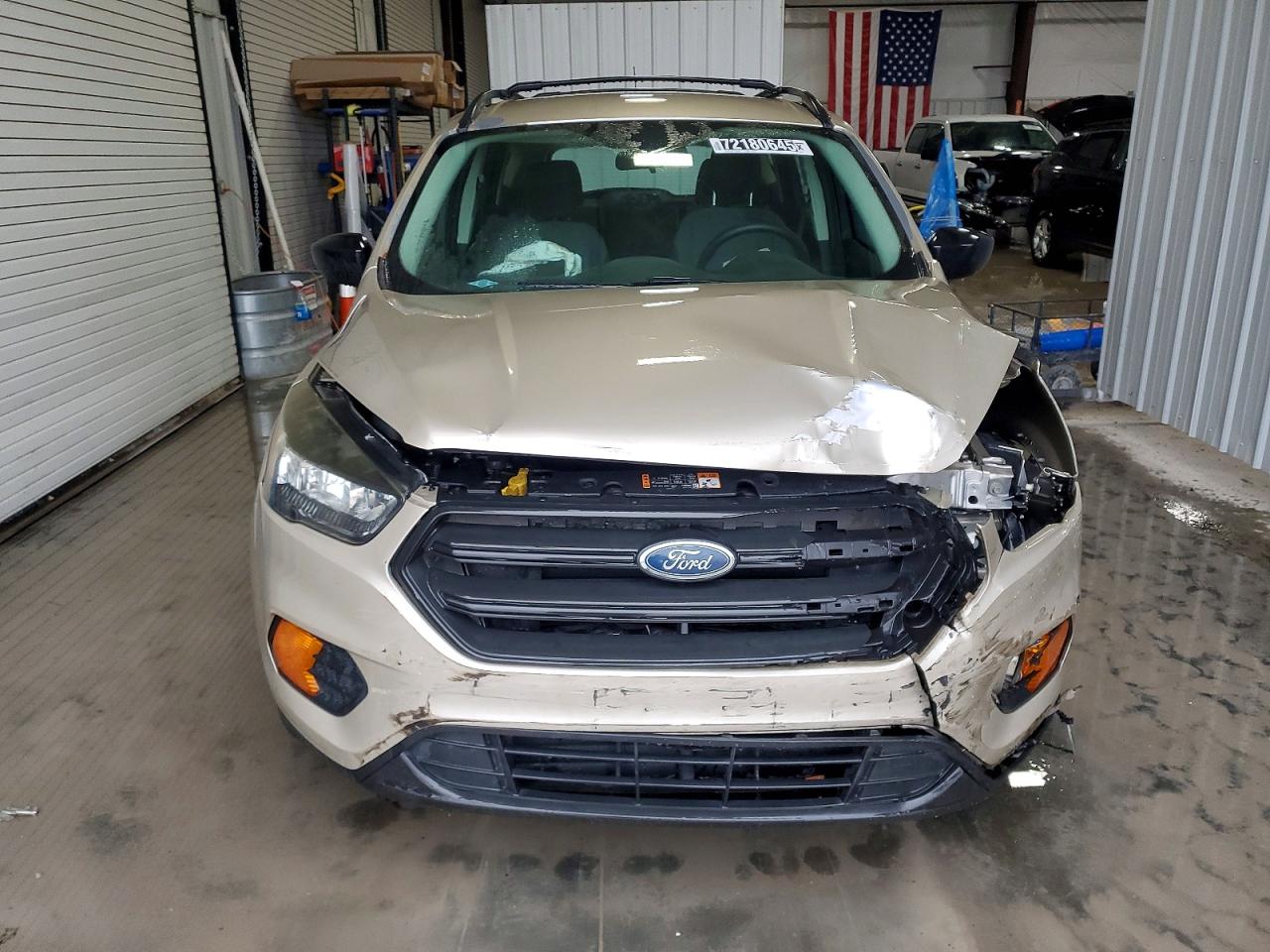 2018 Ford Escape S Gold vin: 1FMCU0F73JUB04719