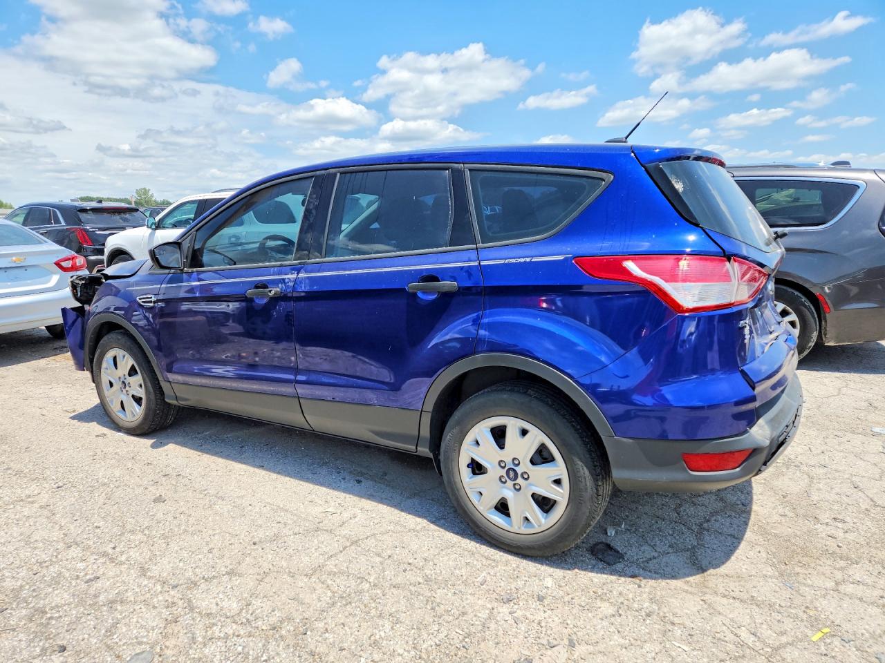 2013 Ford Escape Blue vin: 1FMCU0F74DUA20588