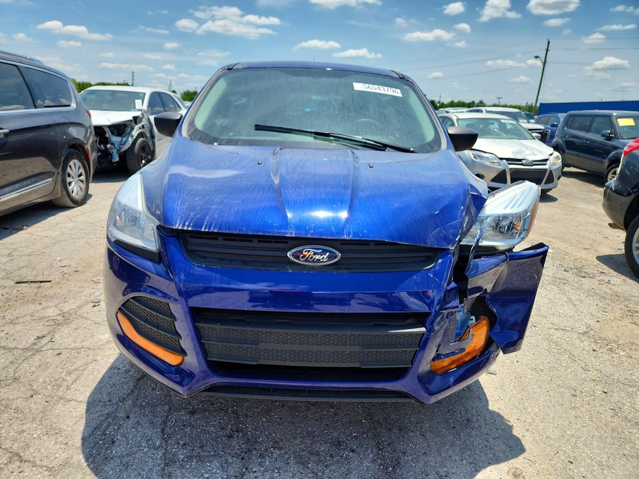 2013 Ford Escape Blue vin: 1FMCU0F74DUA20588
