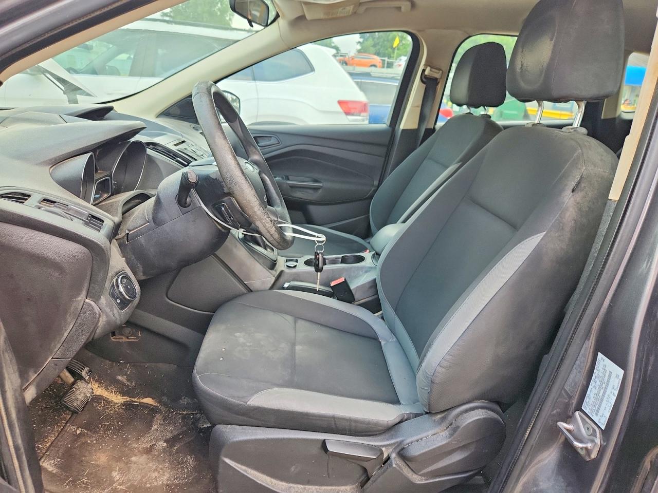 2013 Ford Escape S Gray vin: 1FMCU0F74DUA40145