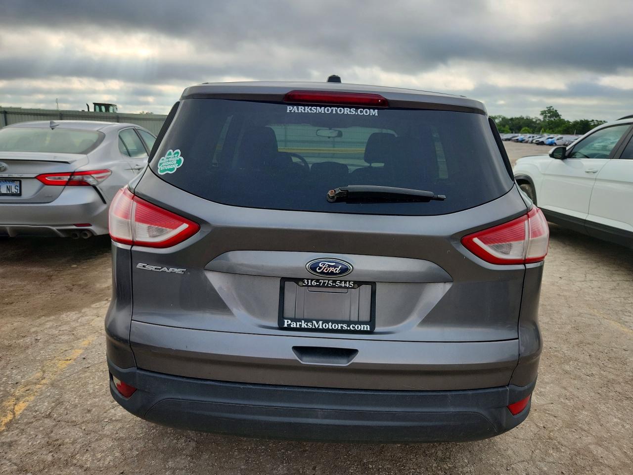 2013 Ford Escape S Gray vin: 1FMCU0F74DUA40145