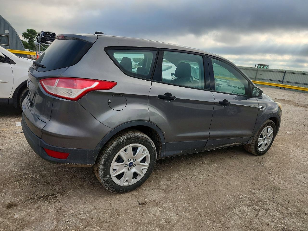 2013 Ford Escape S Gray vin: 1FMCU0F74DUA40145