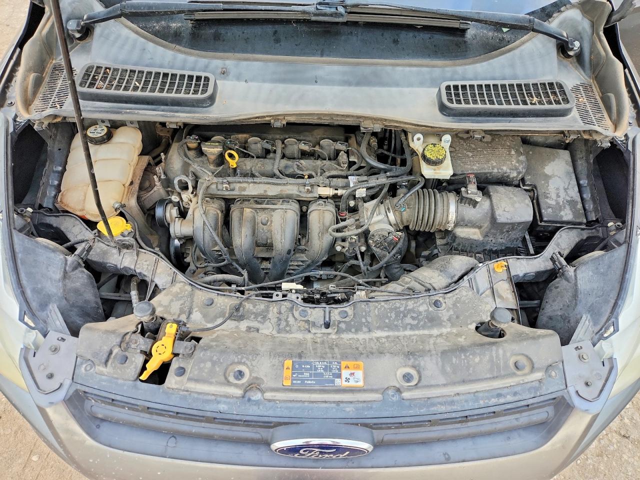 2013 Ford Escape S Gray vin: 1FMCU0F74DUA40145