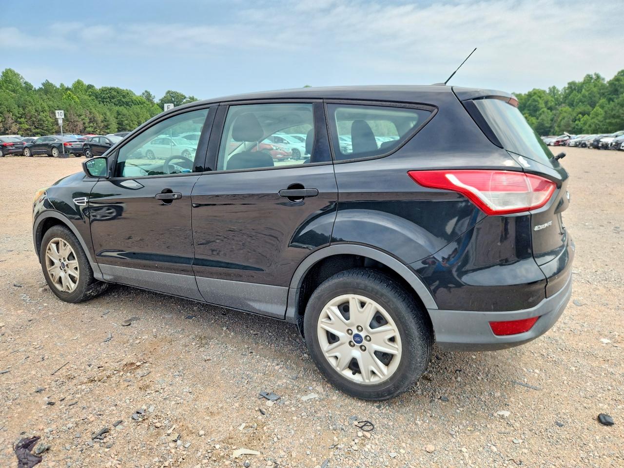 2013 Ford Escape S Черный vin: 1FMCU0F74DUA97221