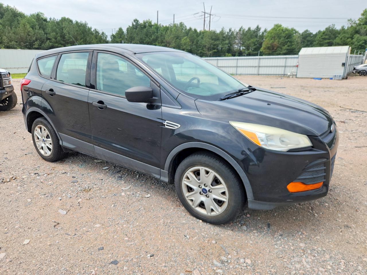 2013 Ford Escape S Черный vin: 1FMCU0F74DUA97221