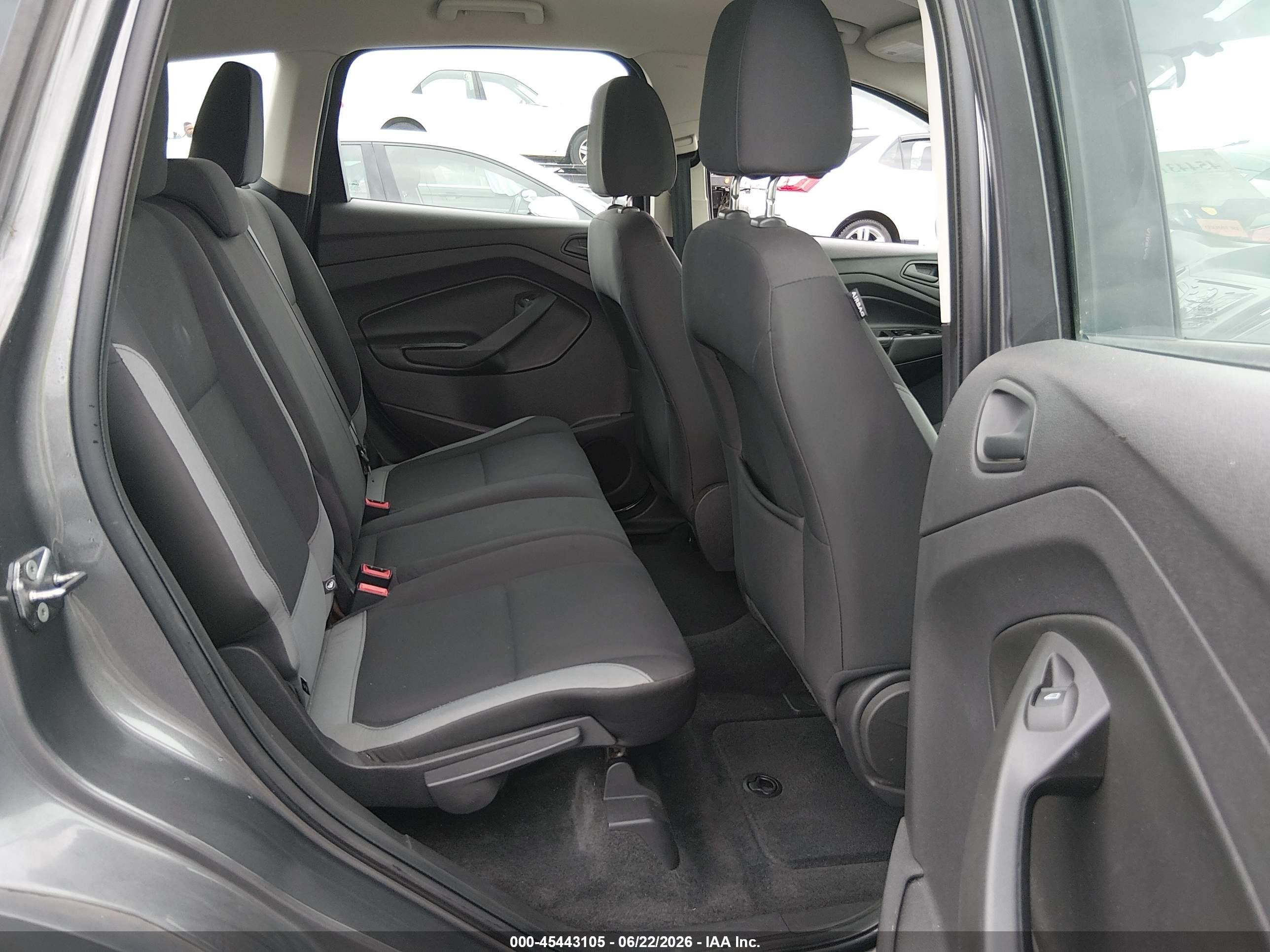 2013 Ford Escape S Gray vin: 1FMCU0F74DUB00506