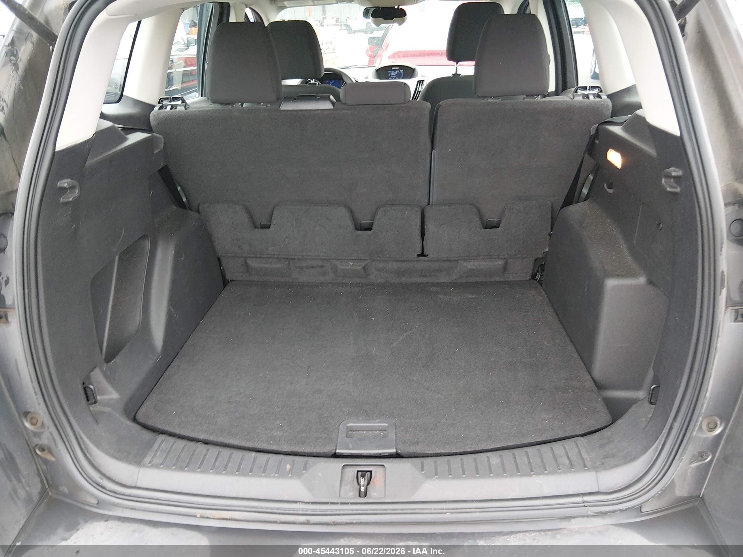 2013 Ford Escape S Gray vin: 1FMCU0F74DUB00506