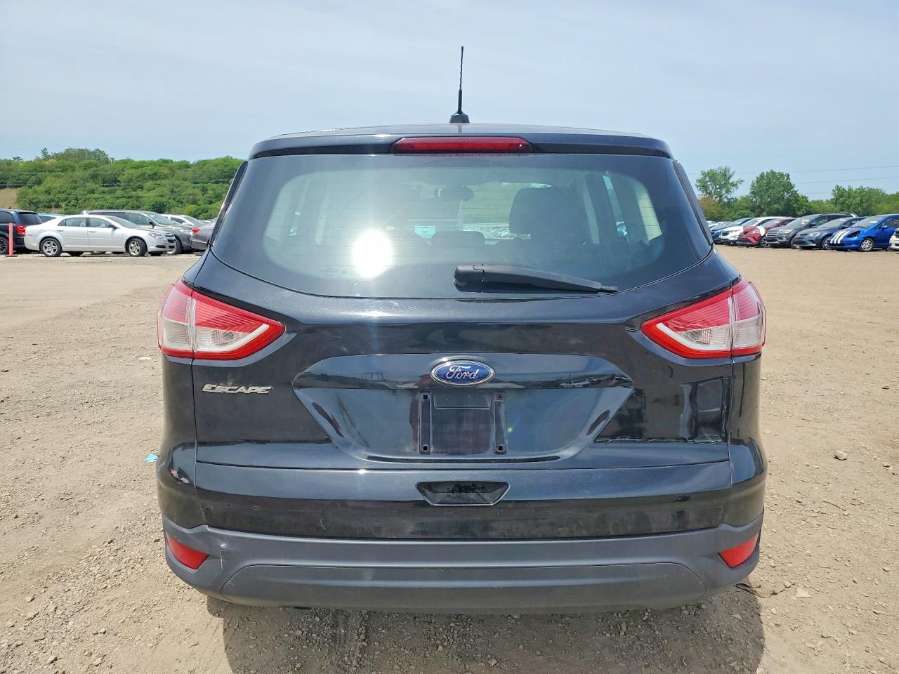 2013 Ford Escape S Black vin: 1FMCU0F74DUB78705