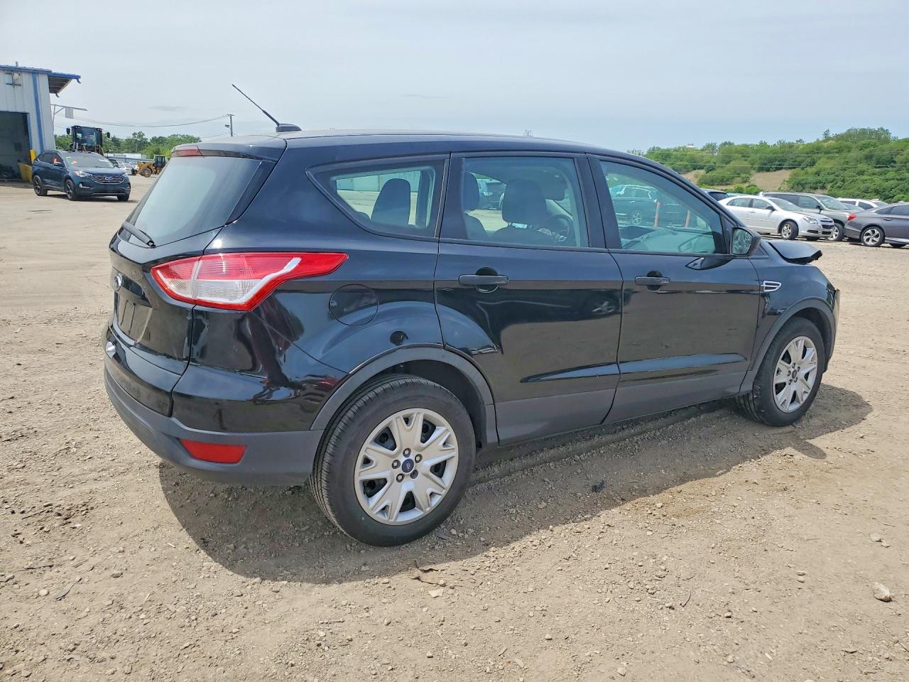 2013 Ford Escape S Black vin: 1FMCU0F74DUB78705