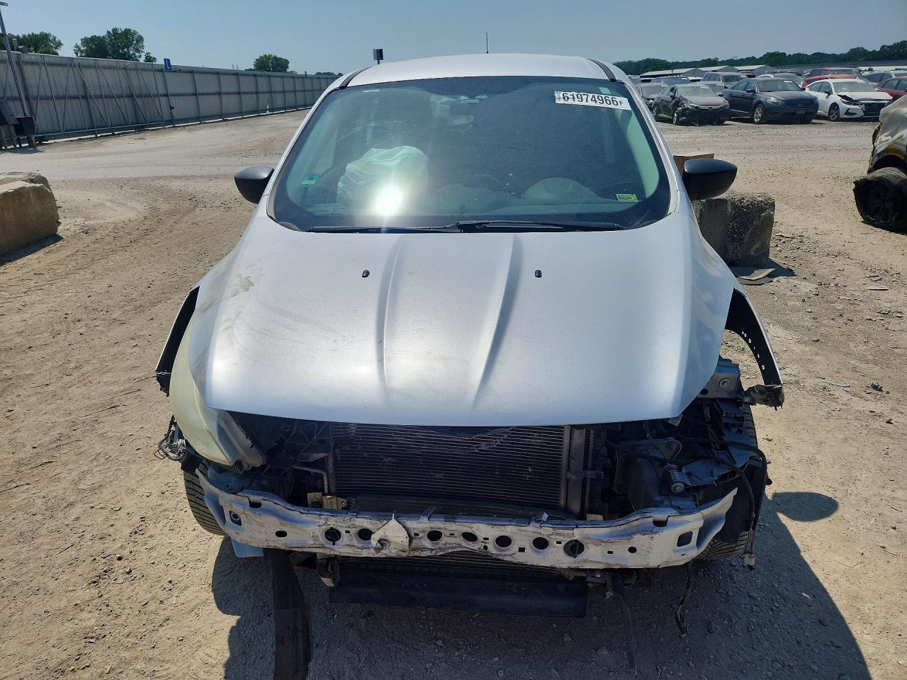 2013 Ford Escape Серебряный vin: 1FMCU0F74DUC23481
