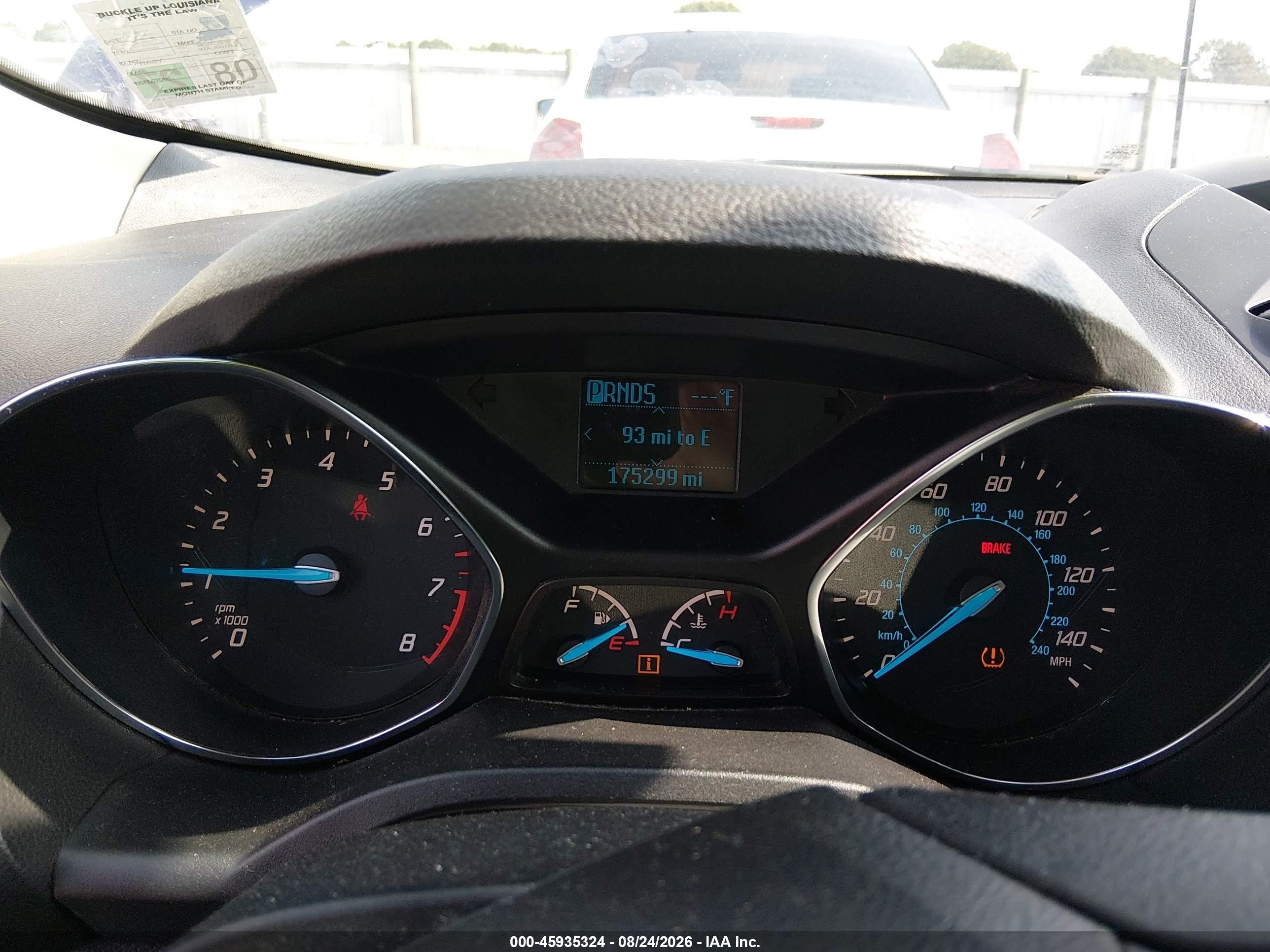 2013 Ford Escape S Blue vin: 1FMCU0F74DUC56383