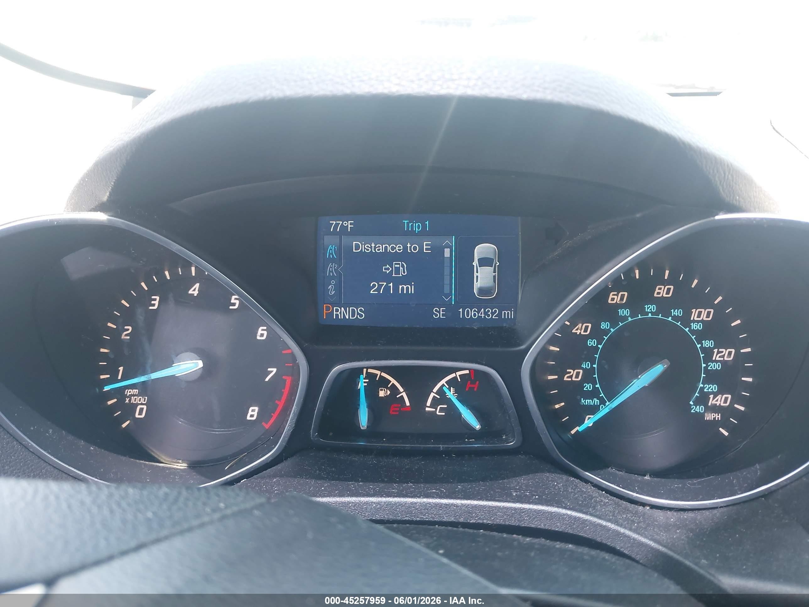2013 Ford Escape S Black vin: 1FMCU0F74DUD30580