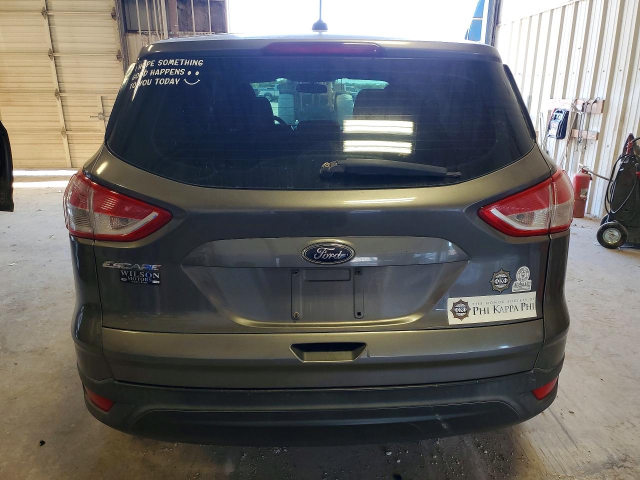 2013 Ford Escape S Gray vin: 1FMCU0F74DUD68729