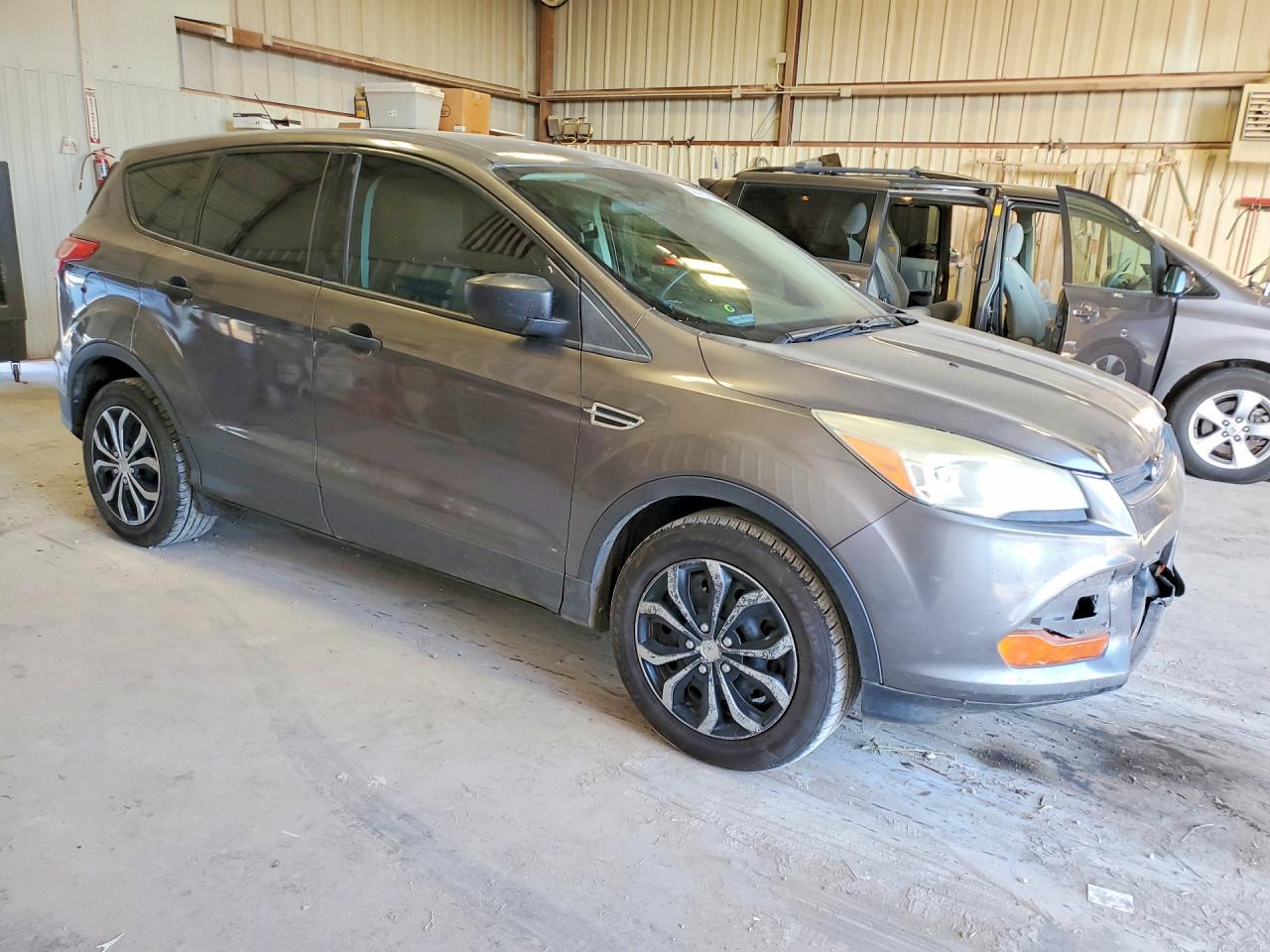 2013 Ford Escape S Gray vin: 1FMCU0F74DUD68729