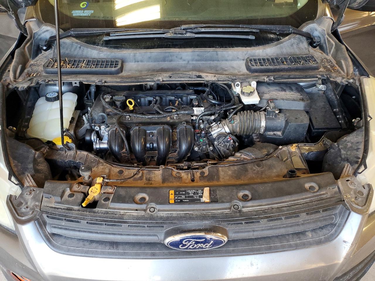 2013 Ford Escape S Gray vin: 1FMCU0F74DUD68729