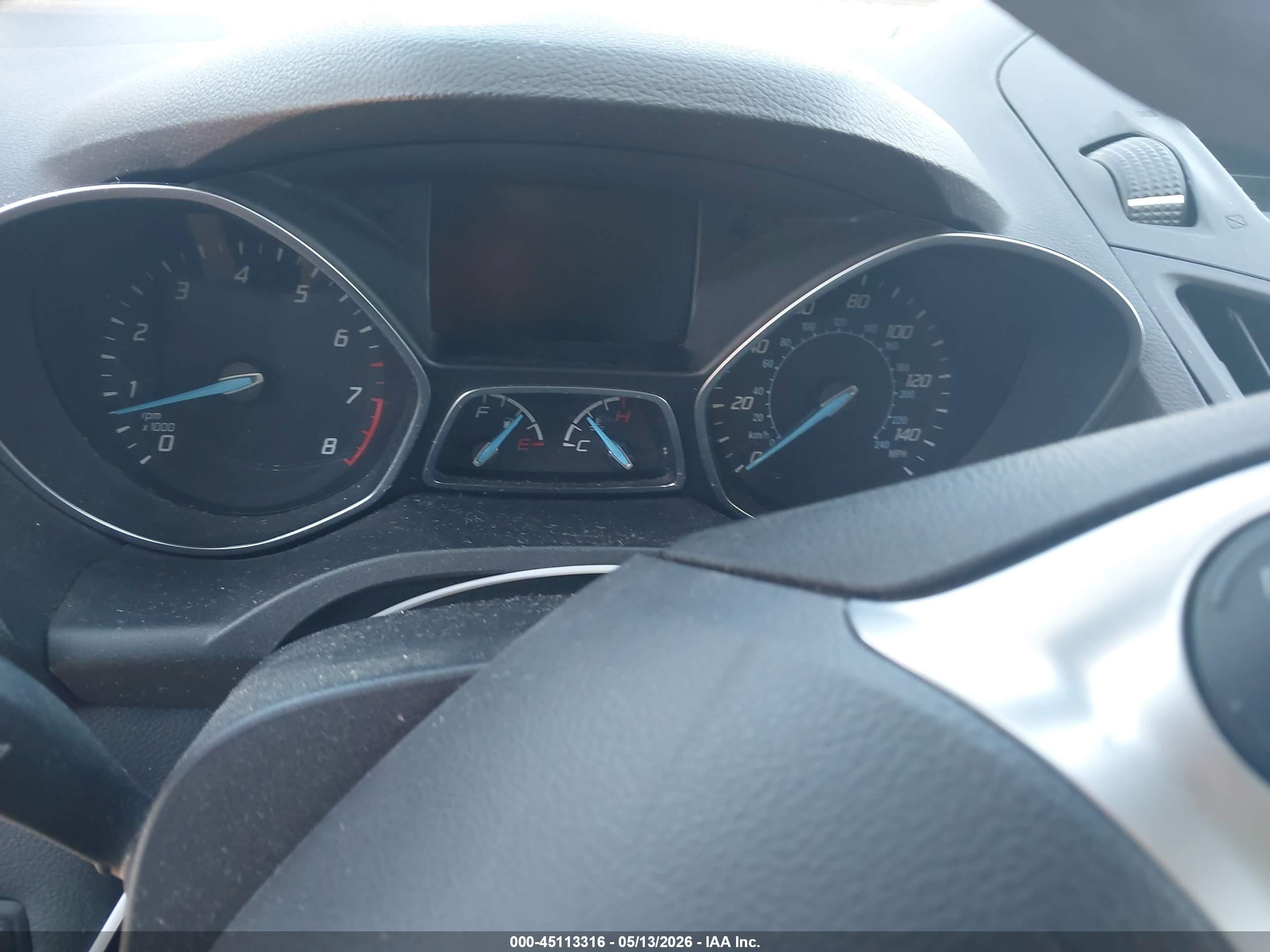2014 Ford Escape S Black vin: 1FMCU0F74EUA05493