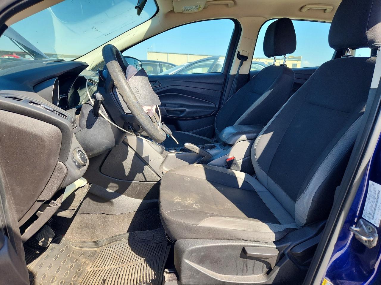 2014 Ford Escape S Blue vin: 1FMCU0F74EUA45525