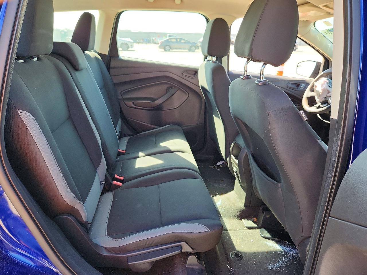 2014 Ford Escape S Blue vin: 1FMCU0F74EUA45525