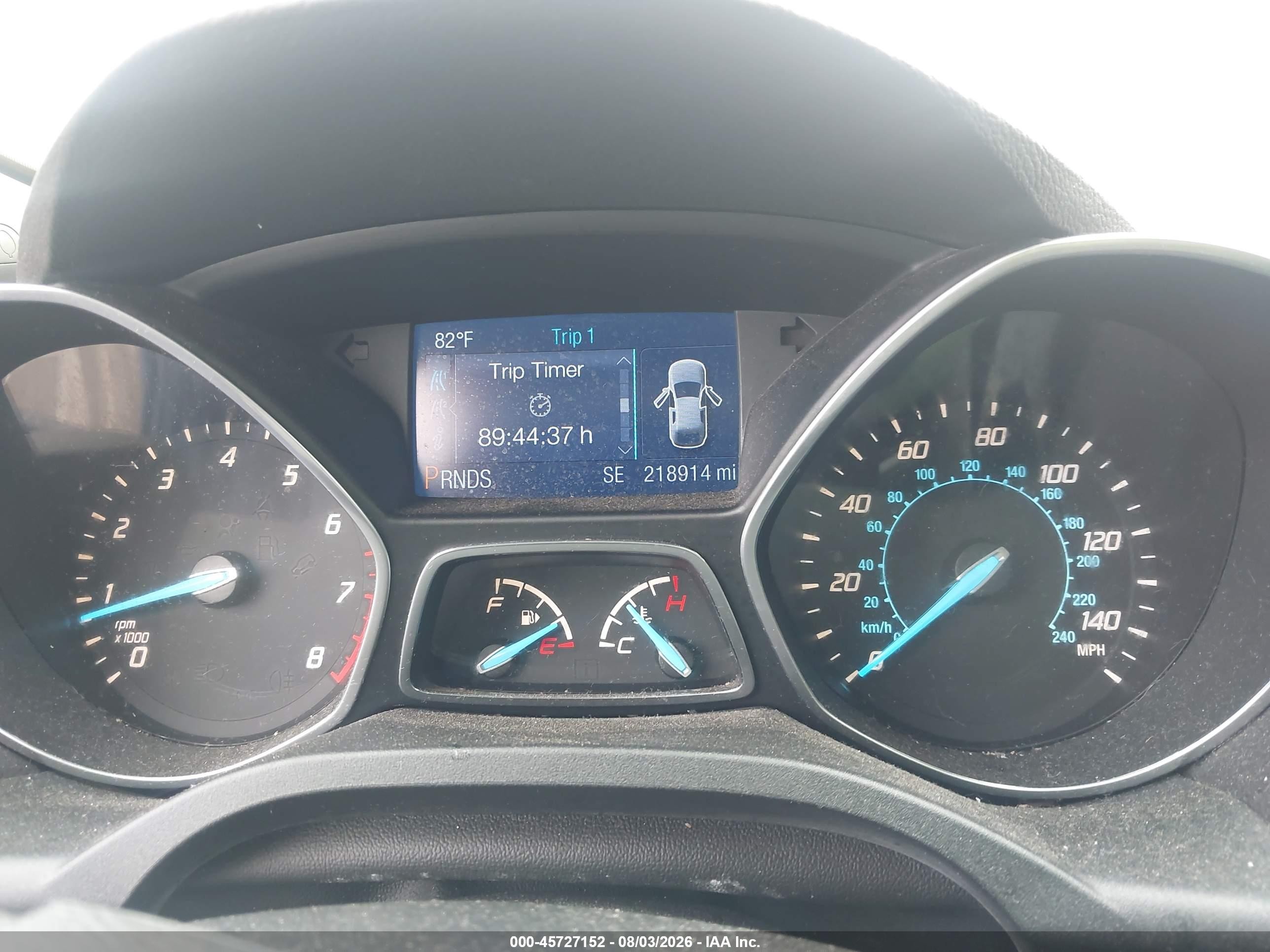 2014 Ford Escape S Black vin: 1FMCU0F74EUA82235