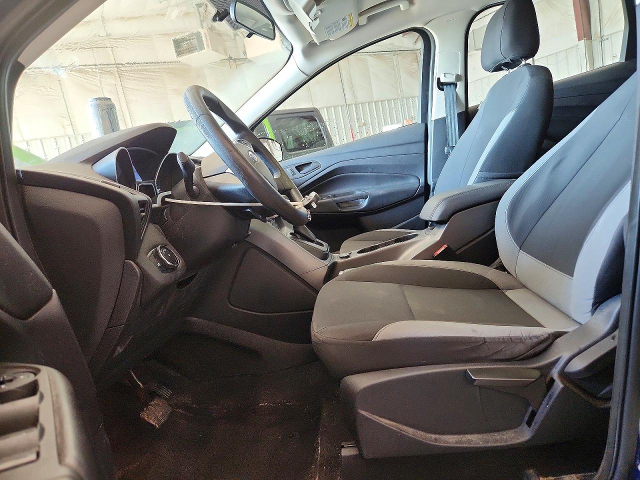 2014 Ford Escape S Blue vin: 1FMCU0F74EUB24290