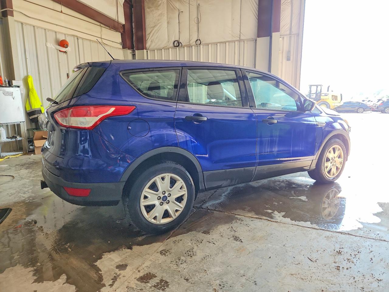 2014 Ford Escape S Blue vin: 1FMCU0F74EUB24290