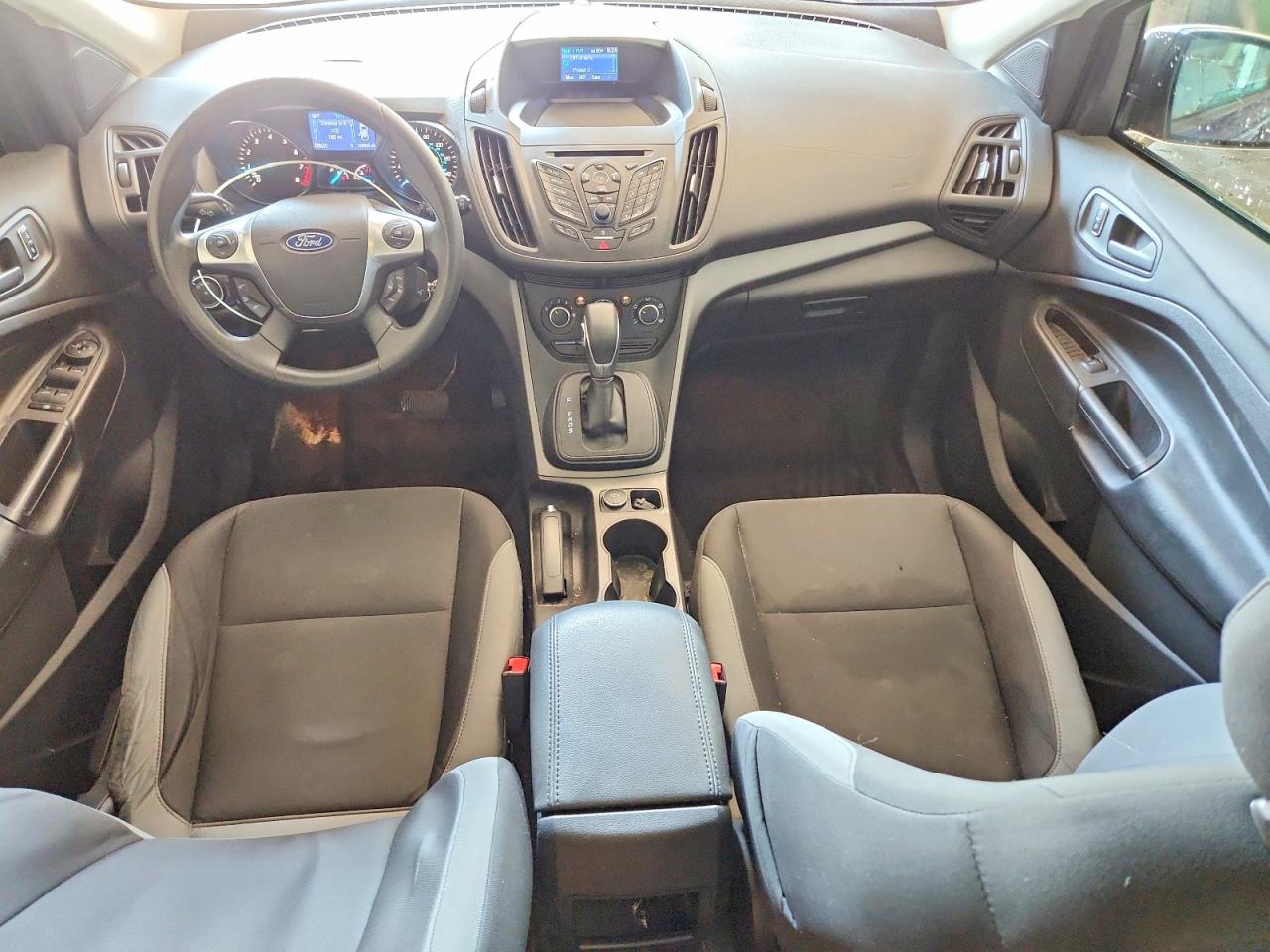 2014 Ford Escape S Blue vin: 1FMCU0F74EUB24290