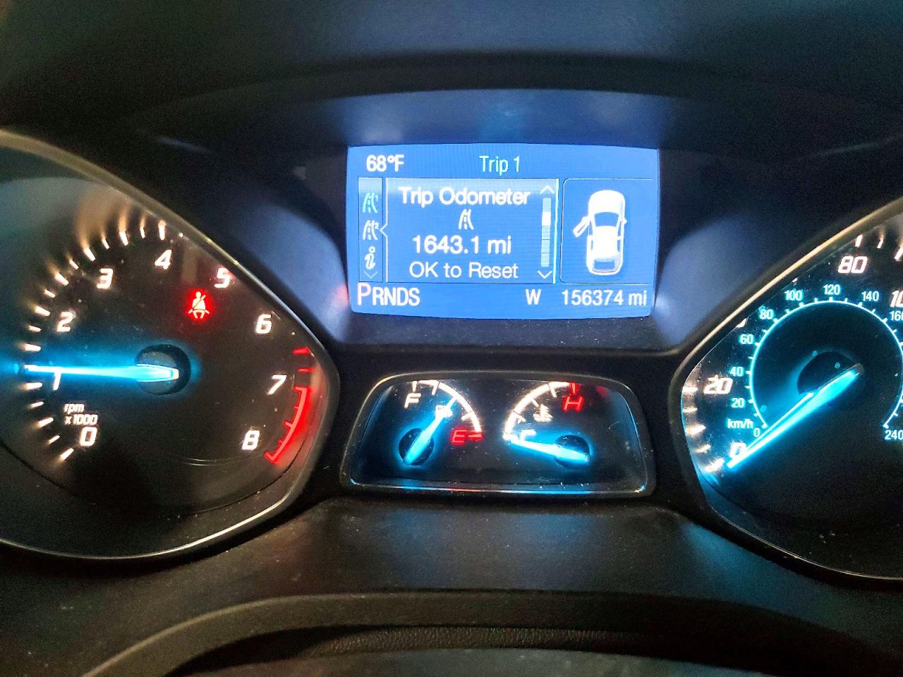 2014 Ford Escape S Gray vin: 1FMCU0F74EUB29862