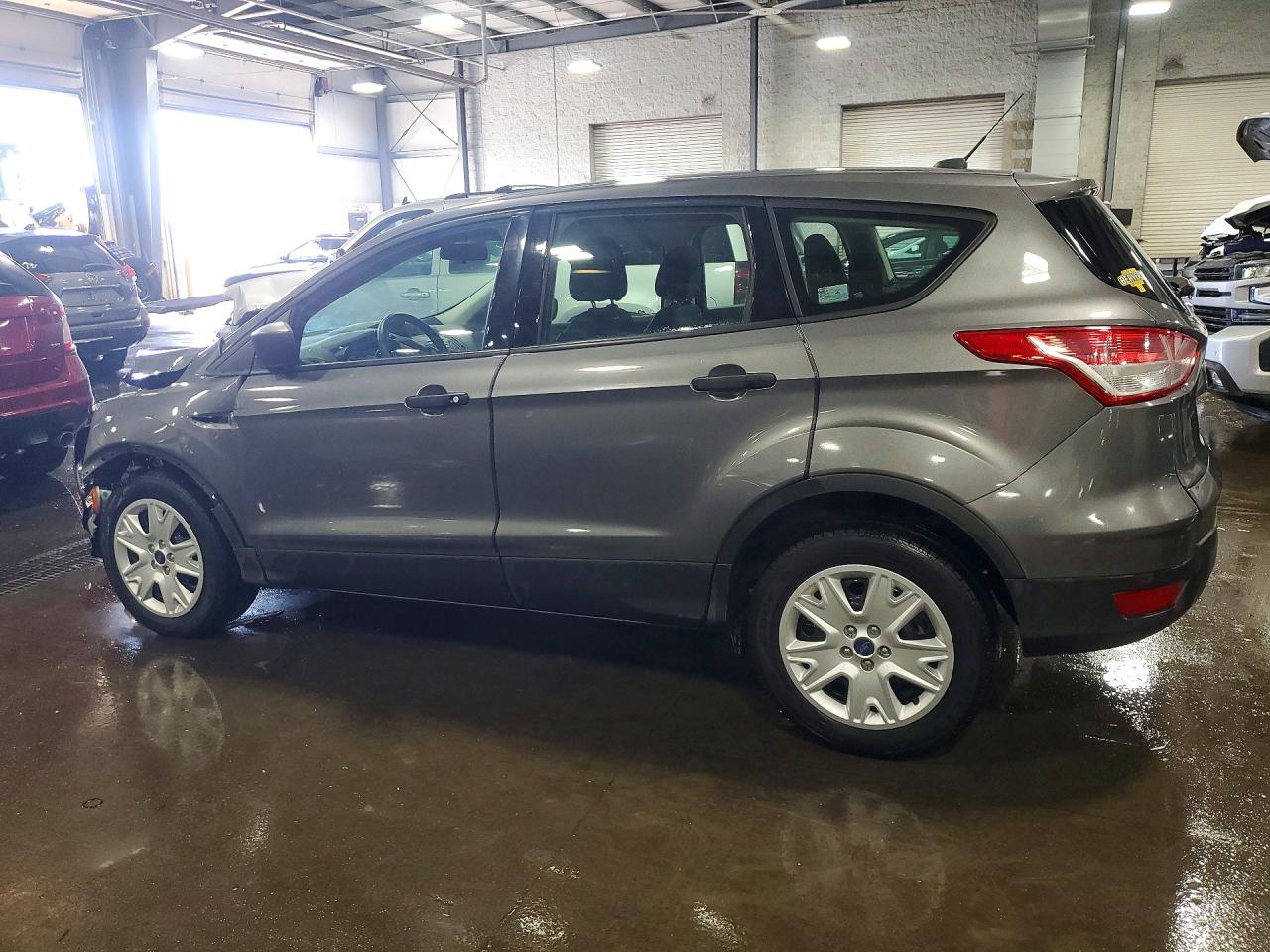 2014 Ford Escape S Gray vin: 1FMCU0F74EUB29862