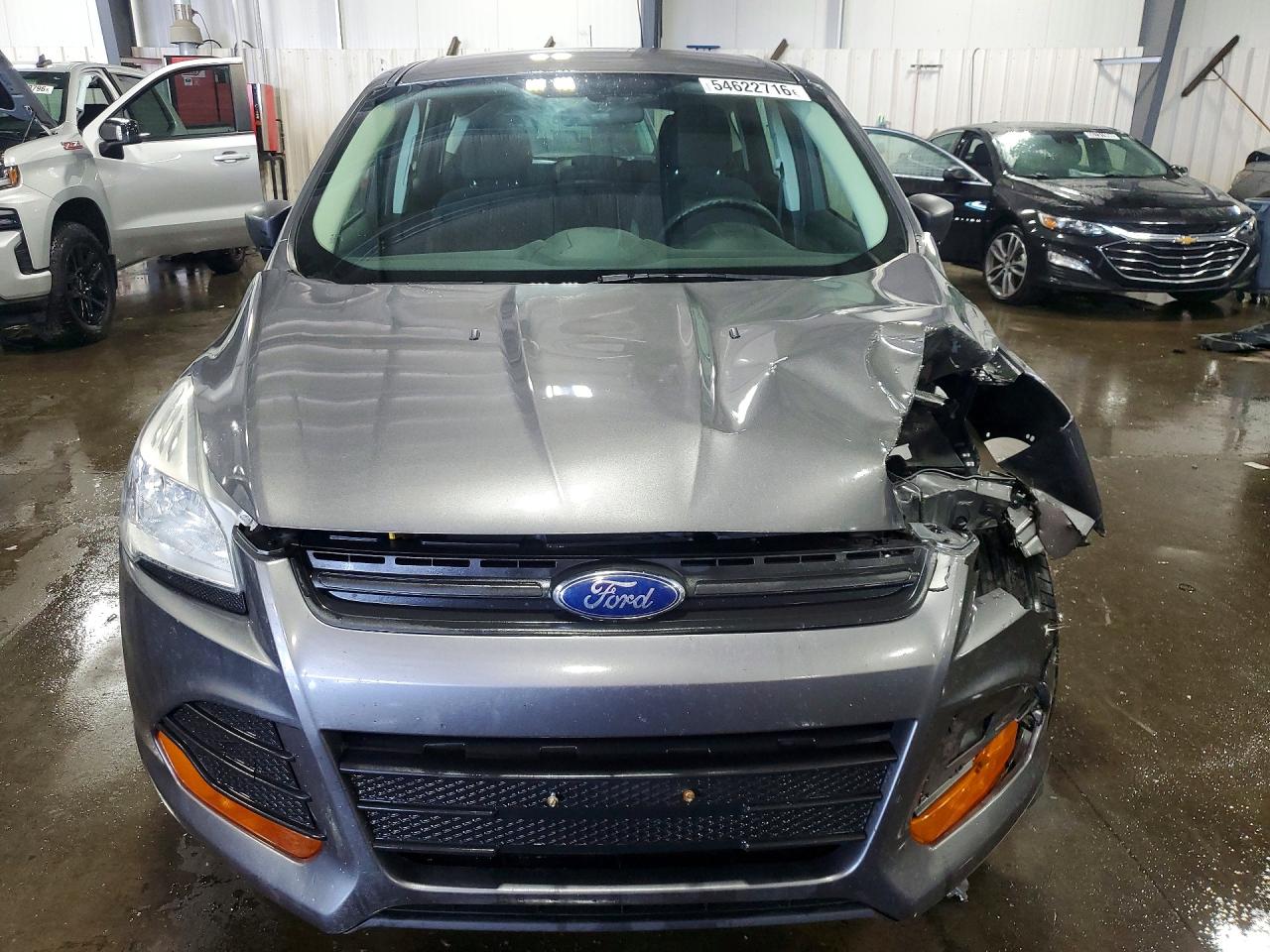 2014 Ford Escape S Gray vin: 1FMCU0F74EUB29862