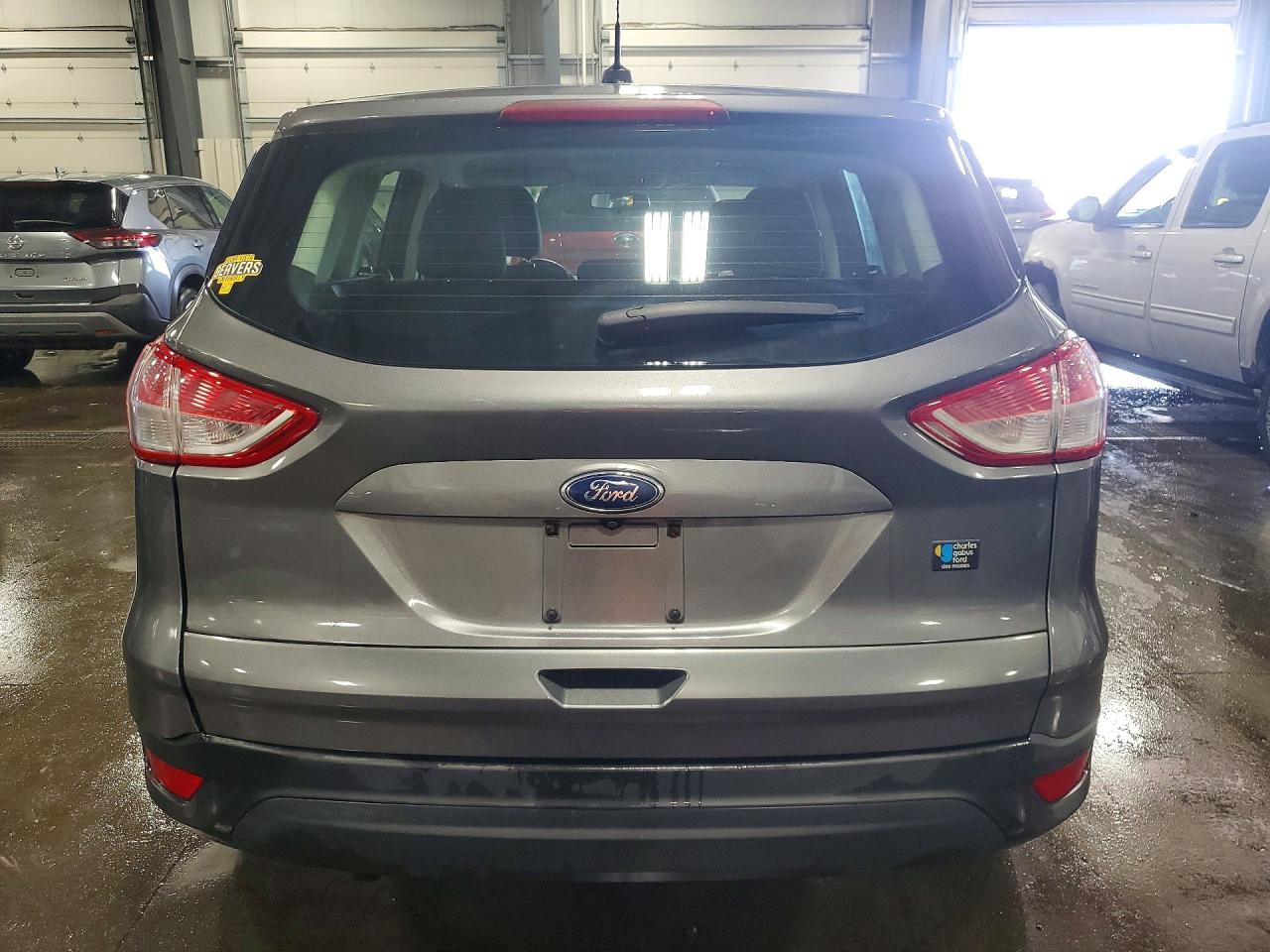 2014 Ford Escape S Gray vin: 1FMCU0F74EUB29862