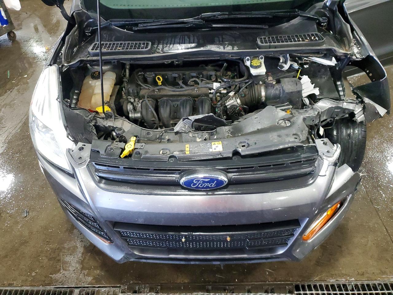 2014 Ford Escape S Gray vin: 1FMCU0F74EUB29862