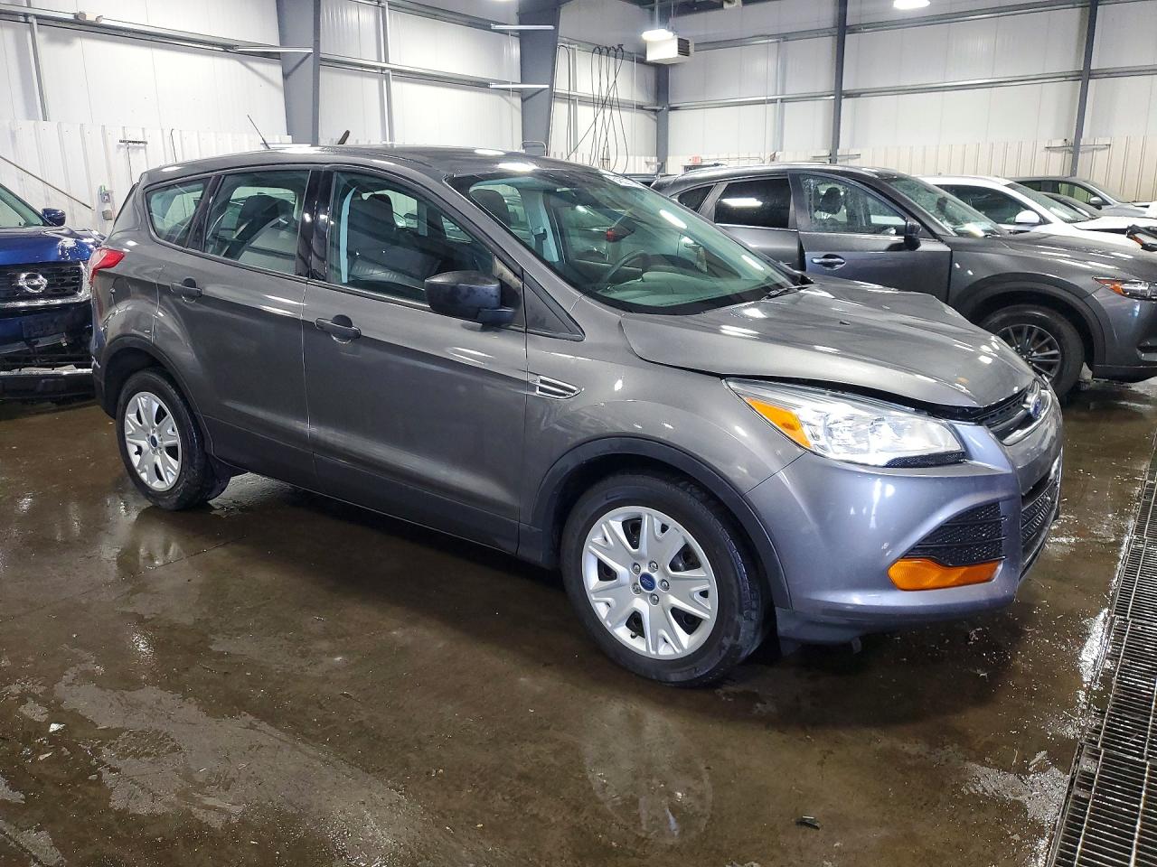 2014 Ford Escape S Gray vin: 1FMCU0F74EUB29862