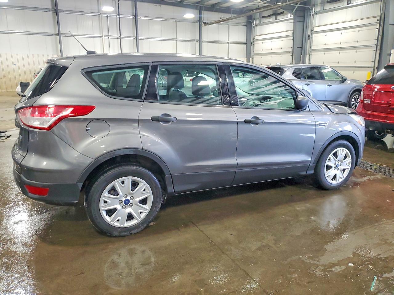 2014 Ford Escape S Gray vin: 1FMCU0F74EUB29862