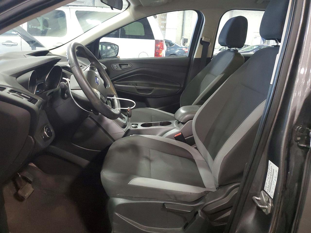 2014 Ford Escape S Gray vin: 1FMCU0F74EUB29862