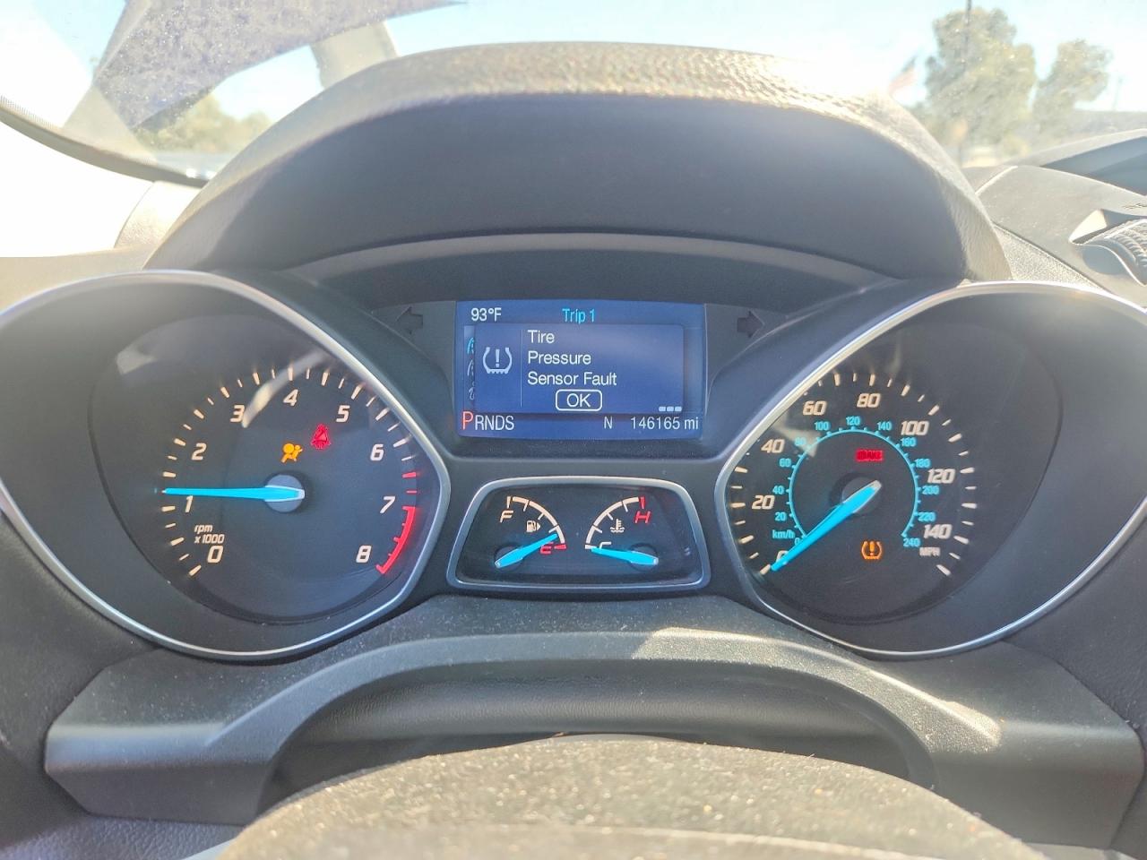 2014 Ford Escape S Blue vin: 1FMCU0F74EUB64899
