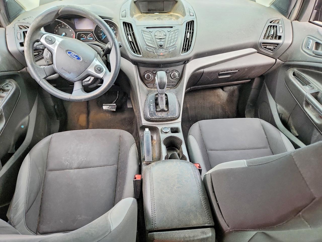2014 Ford Escape S Black vin: 1FMCU0F74EUB90726