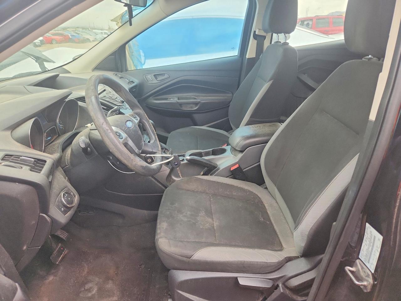 2014 Ford Escape S Black vin: 1FMCU0F74EUB90726