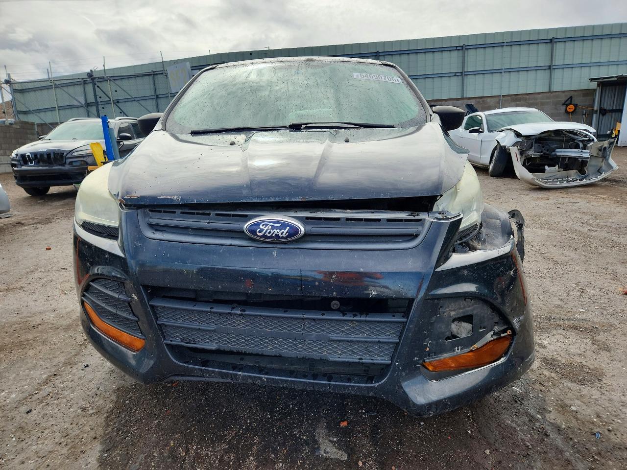 2014 Ford Escape S Black vin: 1FMCU0F74EUB90726