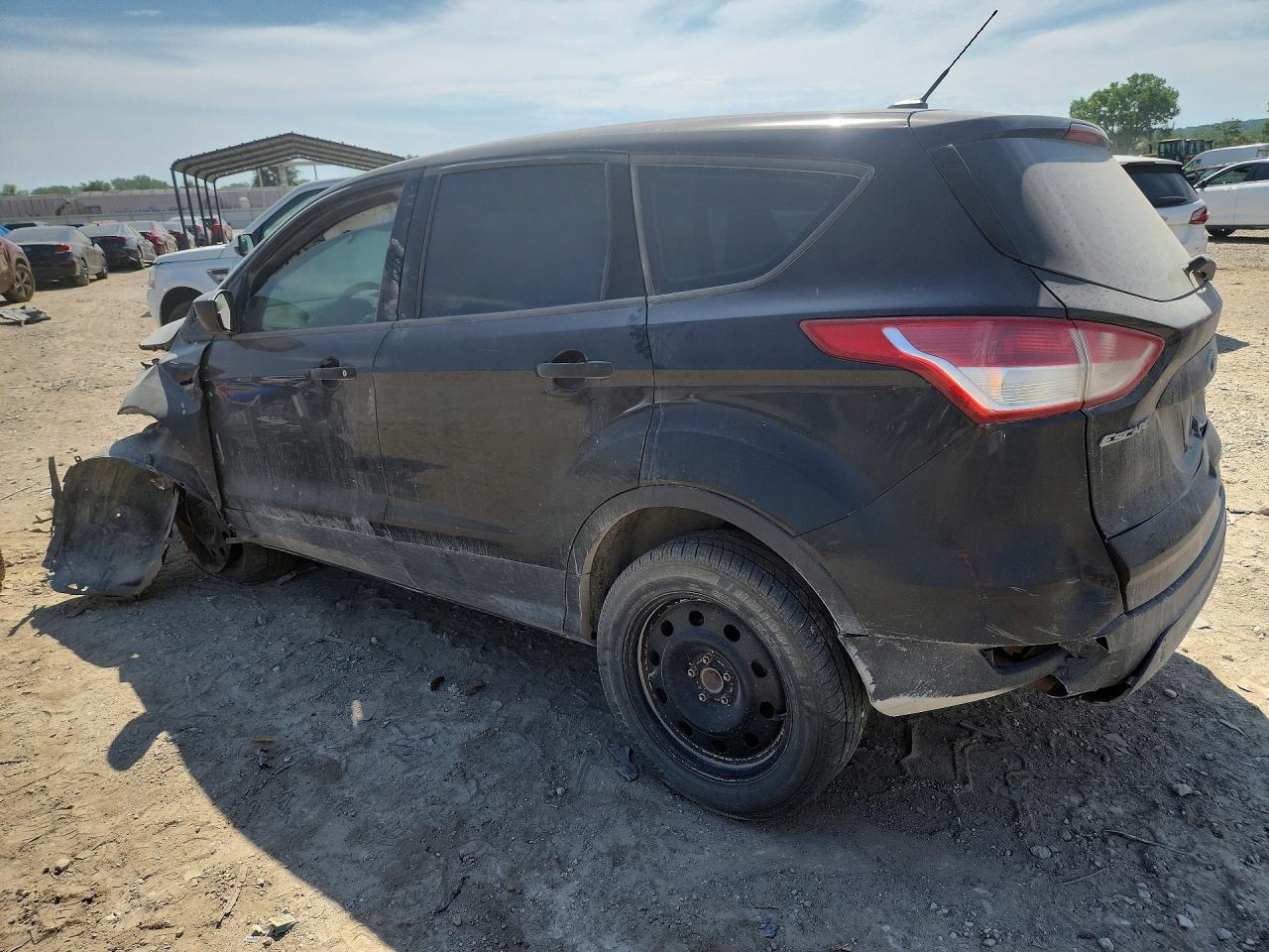 2014 Ford Escape S Черный vin: 1FMCU0F74EUB98311