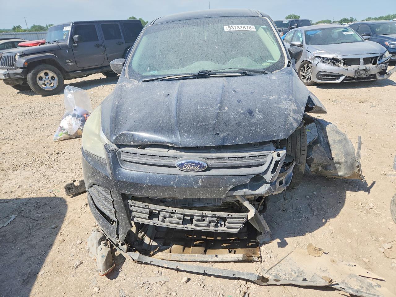 2014 Ford Escape S Черный vin: 1FMCU0F74EUB98311