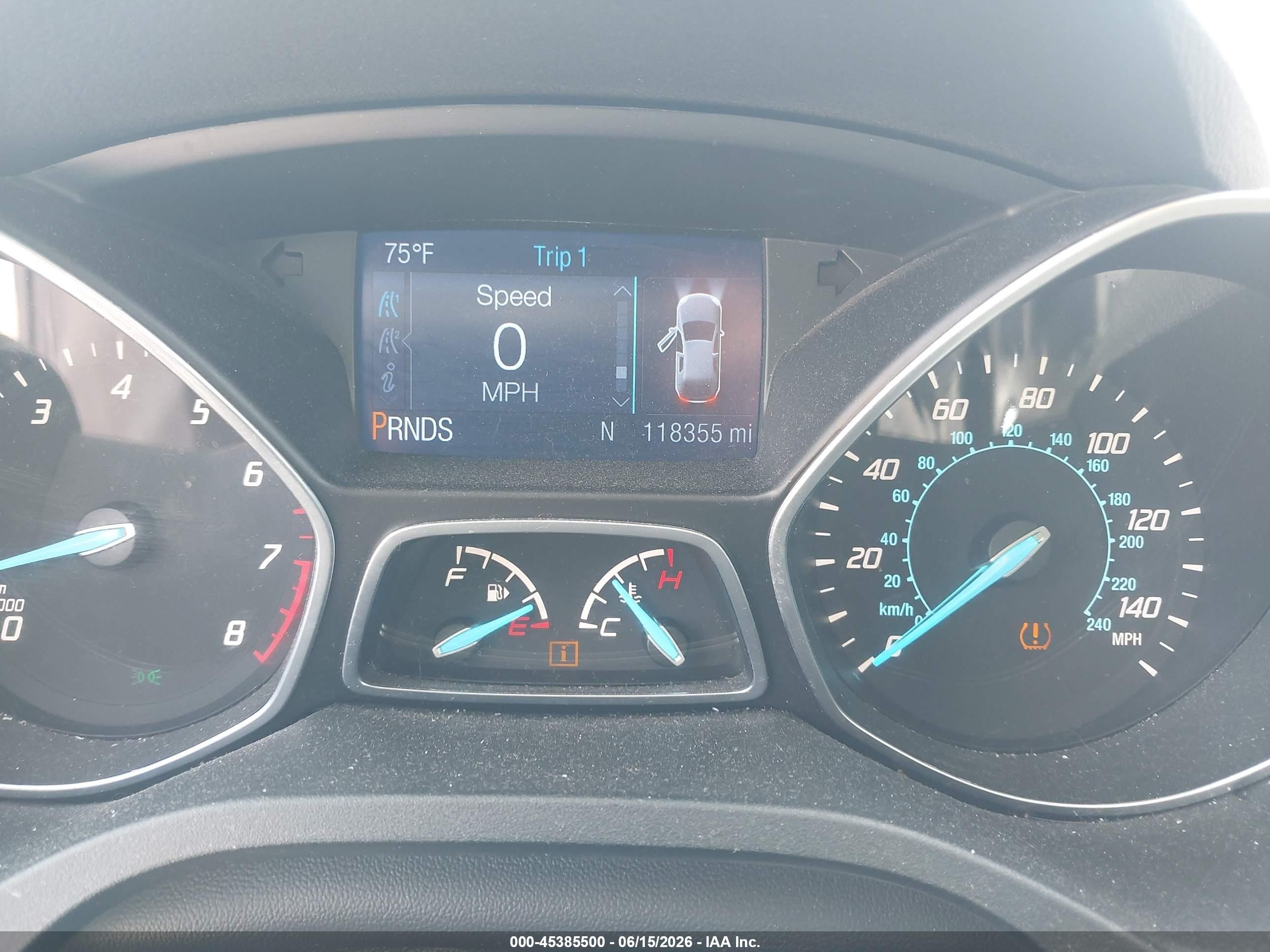 2014 Ford Escape S Black vin: 1FMCU0F74EUC17455